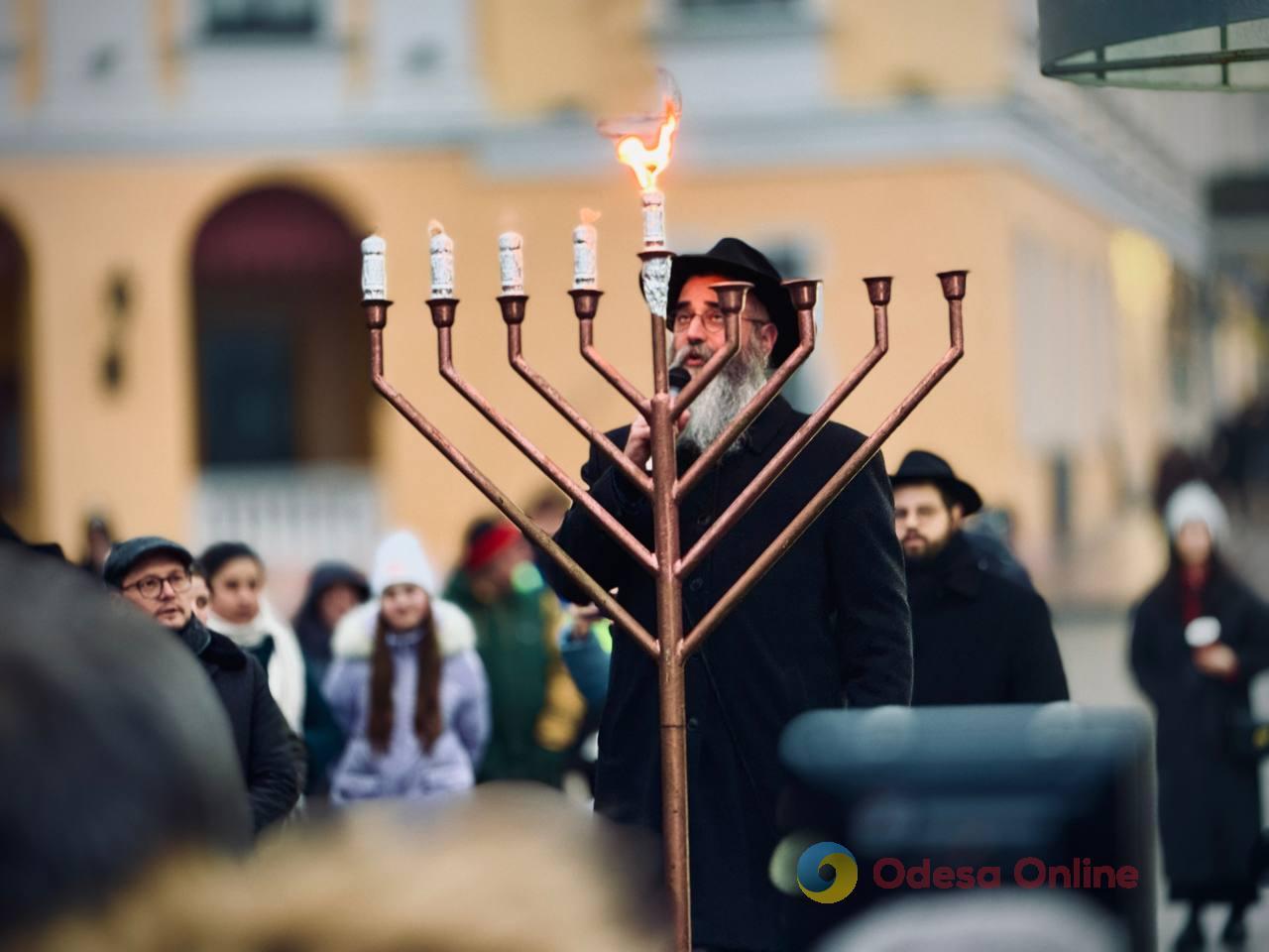 The Menorah in Union Square